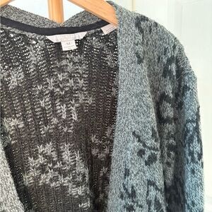 Royal Robbins Patterned Chunky Cardigan Sweater
